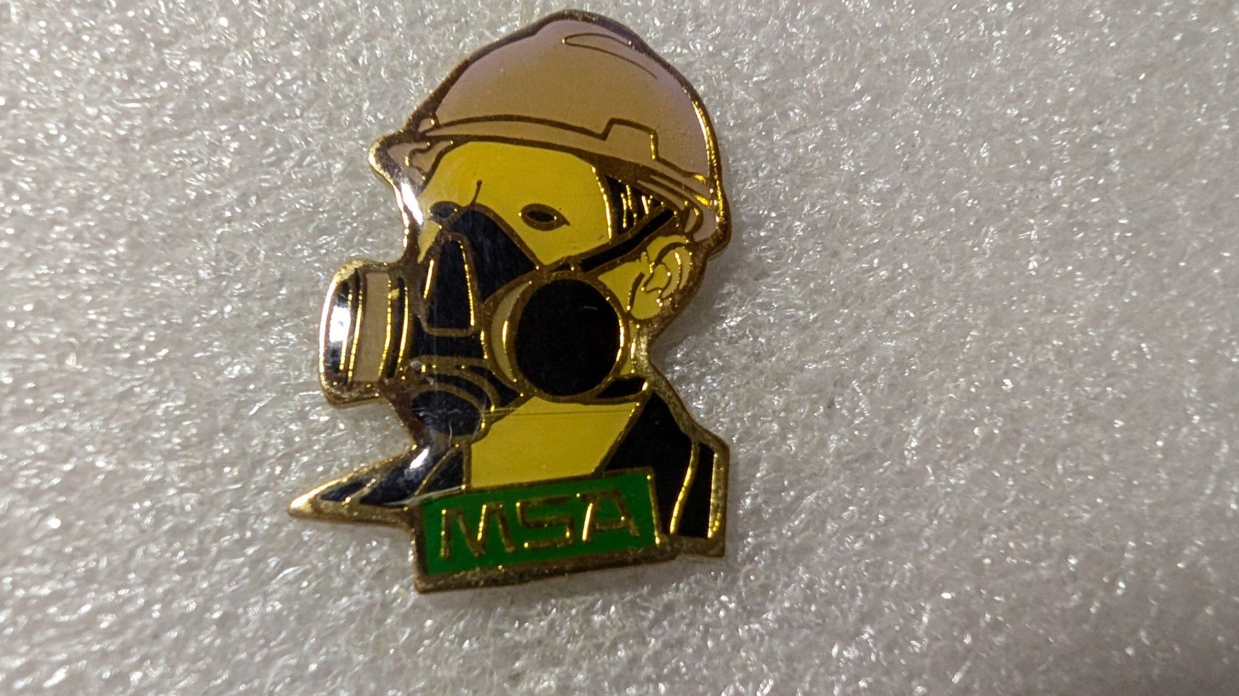 Placchette & Badge: Ansteckpin 206: MSA – Usato da Oppligen venduto da Pin-Fall-Shop