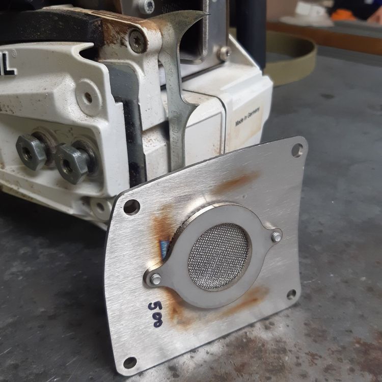 Egan Straight Shot Auspuffdeckel Stihl MS 460 / 046 / 440 Kaufen auf