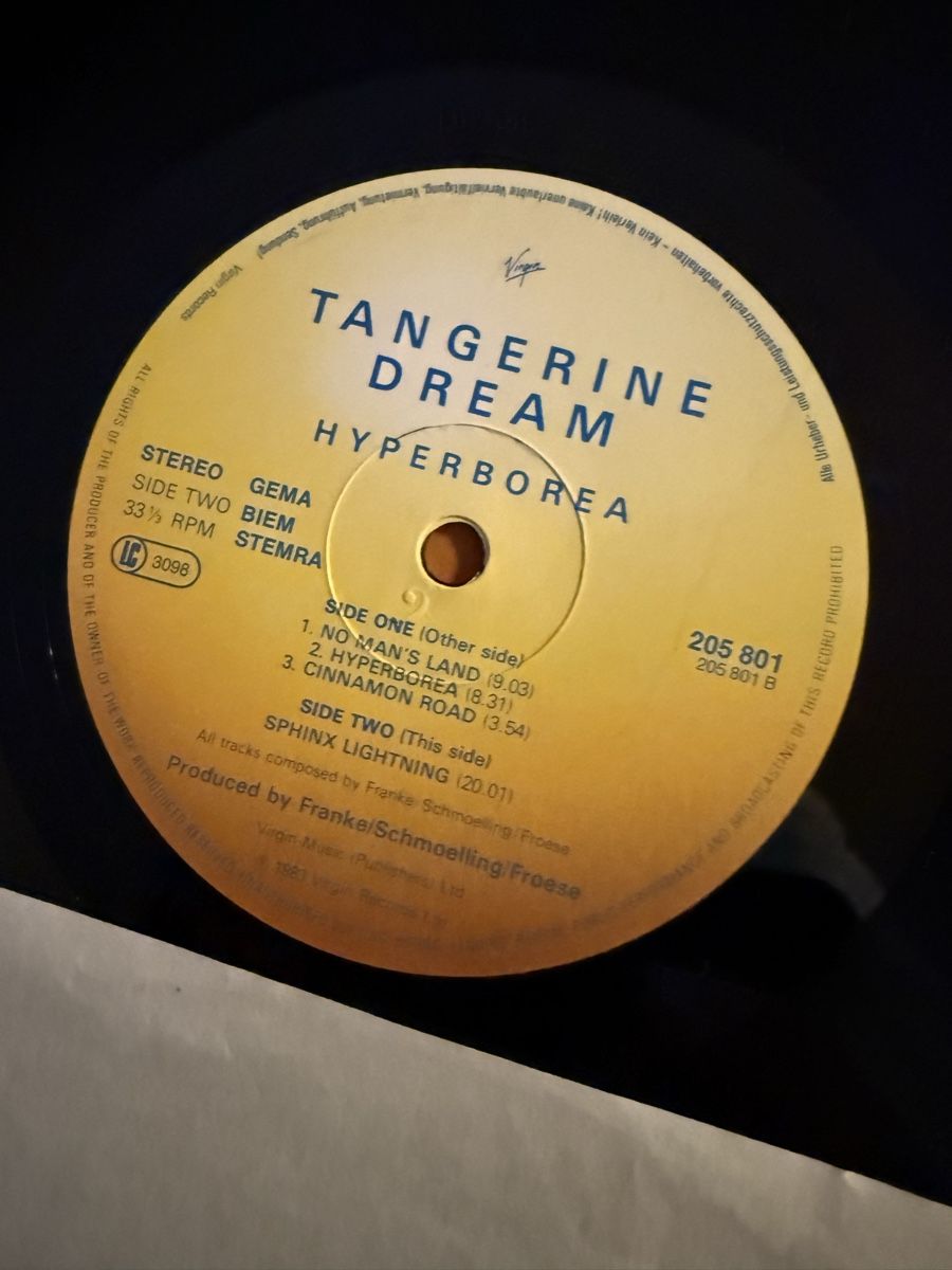 Dischi in vinile: Tangerine Dream - Hyperborea - Vinyl - Schallplatte – Usato da Goldach venduto da Messerguru 4