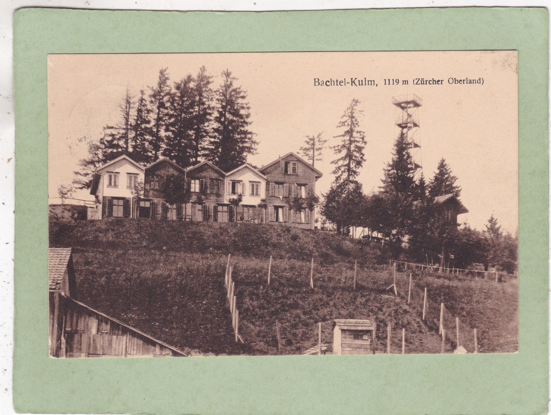 Cartoline postali: Bachtel Kulm 1923 – Usato da Herisau venduto da Lisegrat2008