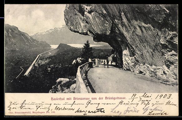 Cartes postales: Haslital, Blick von der Brüningstrasse  – D'occasion à Berlin par bartko-reher