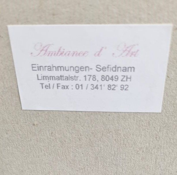 Grafica & Litografie: ABSTRAKTE KOMPOSITION von Ferdinand Springer – Usato da Flums venduto da Flumsantik 4