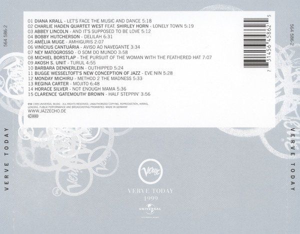 Verve Today 99 (Volume 3), CD, D21 | Kaufen auf Ricardo