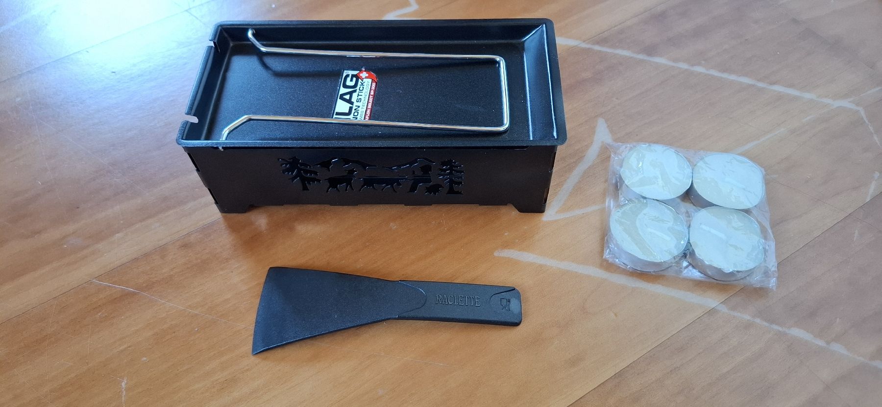 Elettrodomestici da cucina: Neues Raclette-Set mit Rechaud-Kerzen – Nuovo e nell'imballaggio originale da Wuppenau venduto da Jaqueline 1