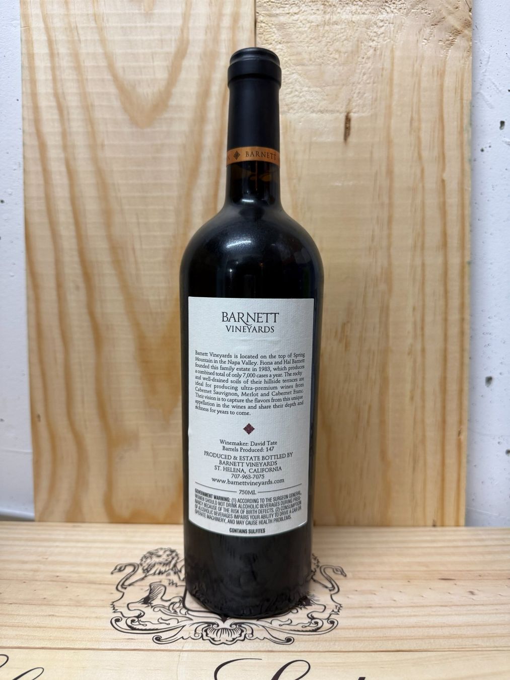 Vino: Barnett Cabernet Sauvignon 2018 – Nuovo (secondo la descrizione) da Oberdorf BL venduto da Rn3959 1