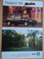 Prospekt Peugeot 106 Diabolo Sondermodell ca. 2000