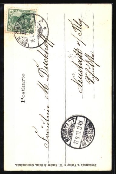 Cartoline postali: Grusskarten-AK Bremerhaven, Partie vor d – Usato da Berlin venduto da bartko-reher 1