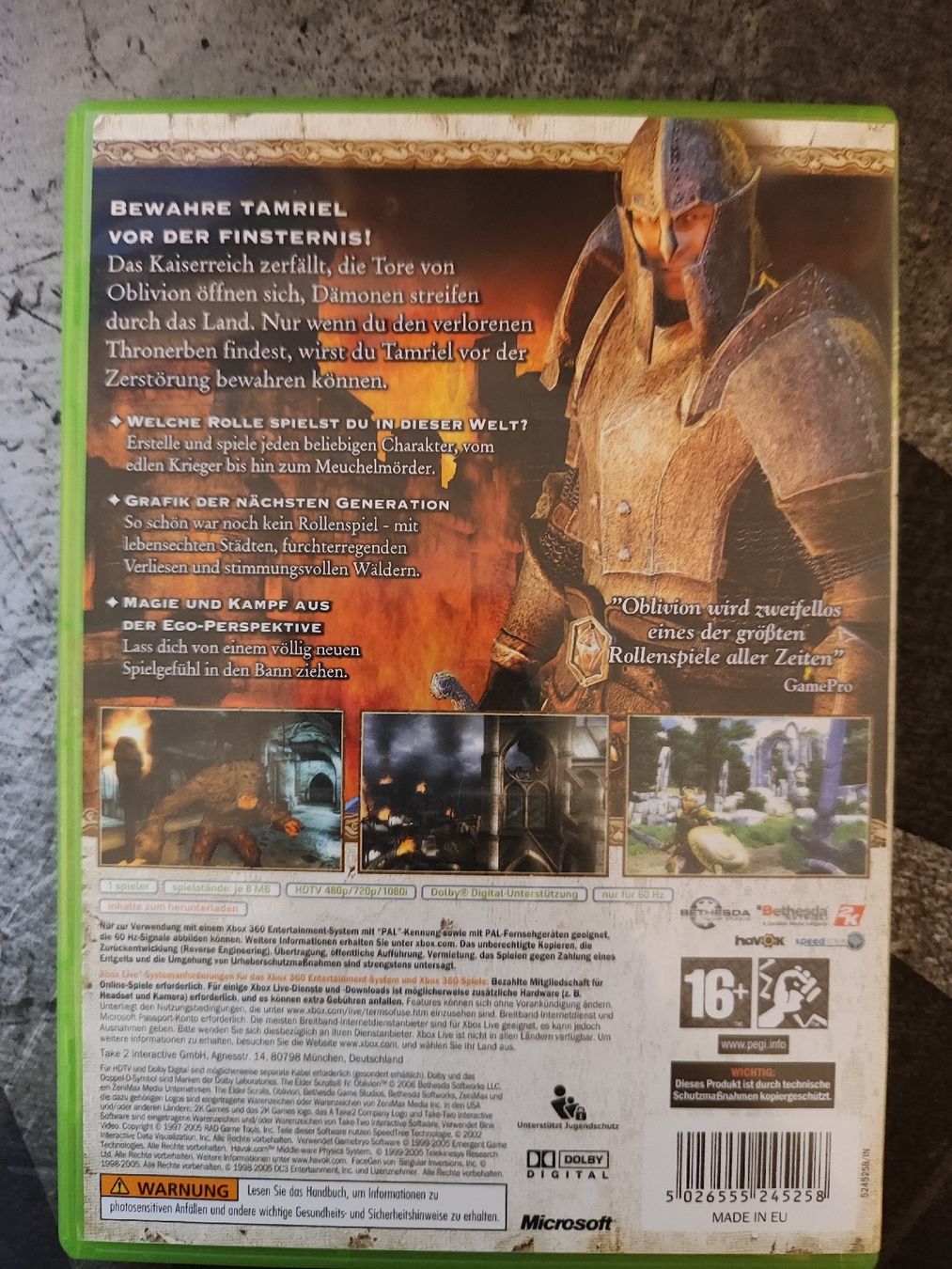 Jeux: The Elder Scrolls IV Oblivion / Xbox 360 Game – D'occasion à Wittnau par Devilkiss 1