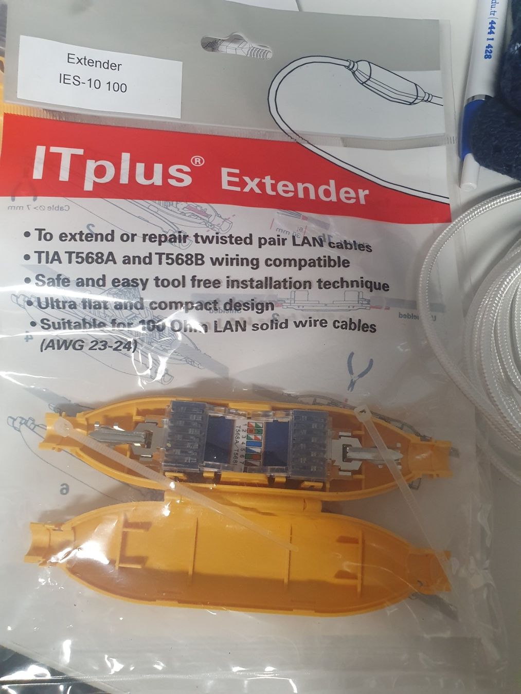 Unità & Adattatore: Verbindungsbox ITplus Kat.6 Extender IES-10 100 – Nuovo (secondo la descrizione) da Zürich venduto da eymen20 2