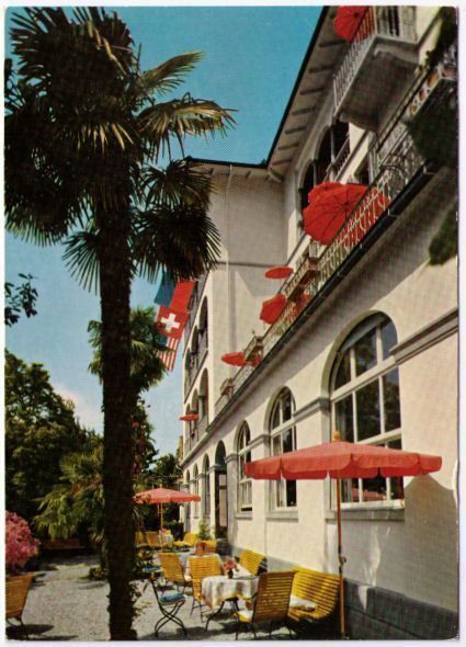 Ansichtskarten: Locarno-Muralto - Hotel Camelia . – Gebraucht aus Binningen von Mountainrider