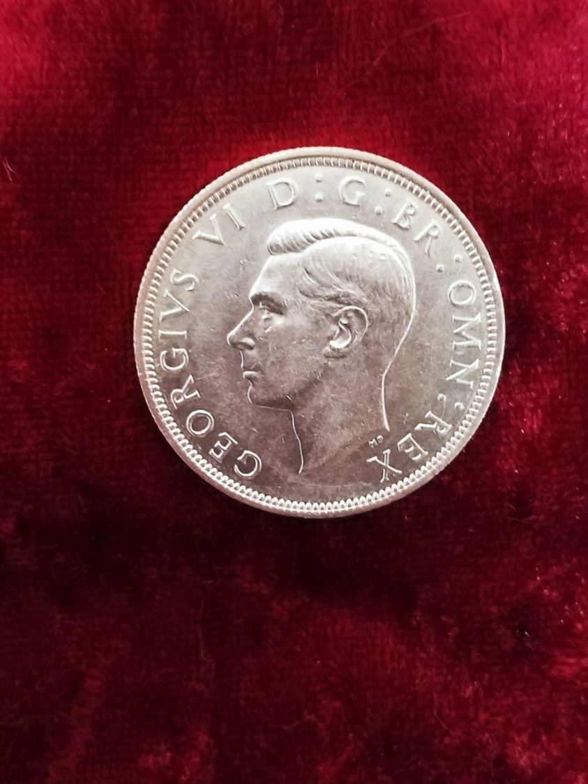 Tutti le monete: GB/UK  1/2 Crown 1943 – Usato da Gordola venduto da ale_5wbc 1