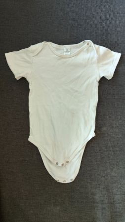 98  Weisses Body kurzärmelig
