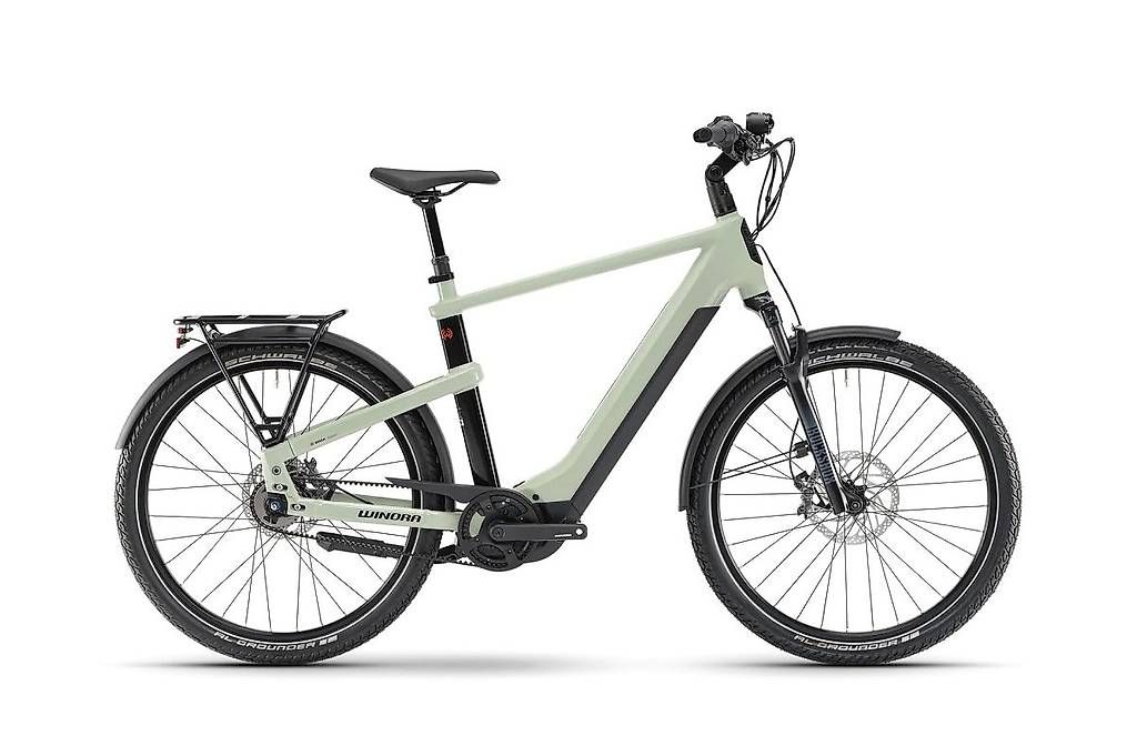 Winora Biciclette: Winora Yakun R5 Pro  High pistachio – Nuovo e nell'imballaggio originale da Lausanne venduto da AB-Ebikes