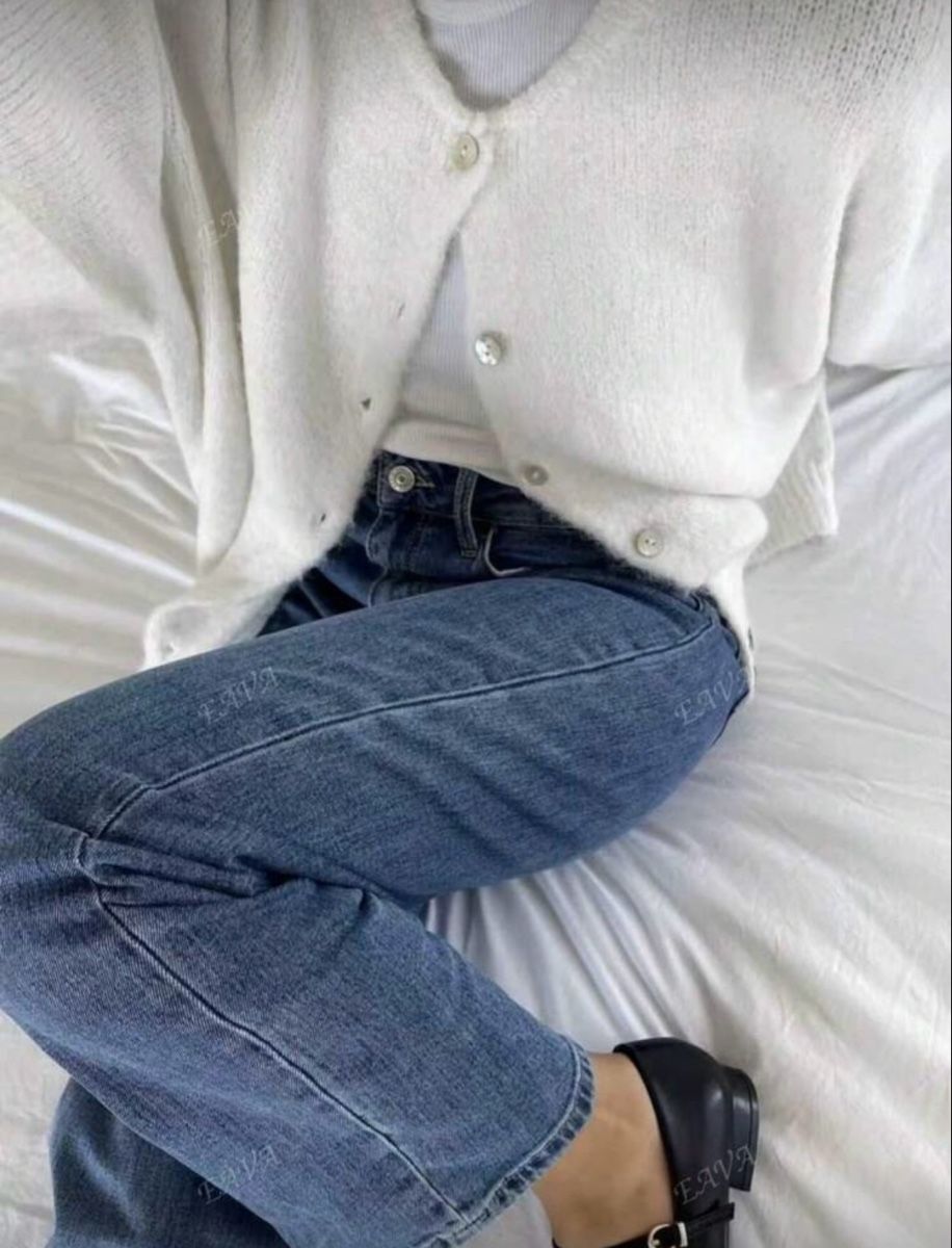Jacken: Weisse Strickjacke – Neu (gemäss Beschreibung) aus Winterthur von m.tix 3