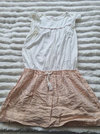 Robe d'été rayée fille, taille 10