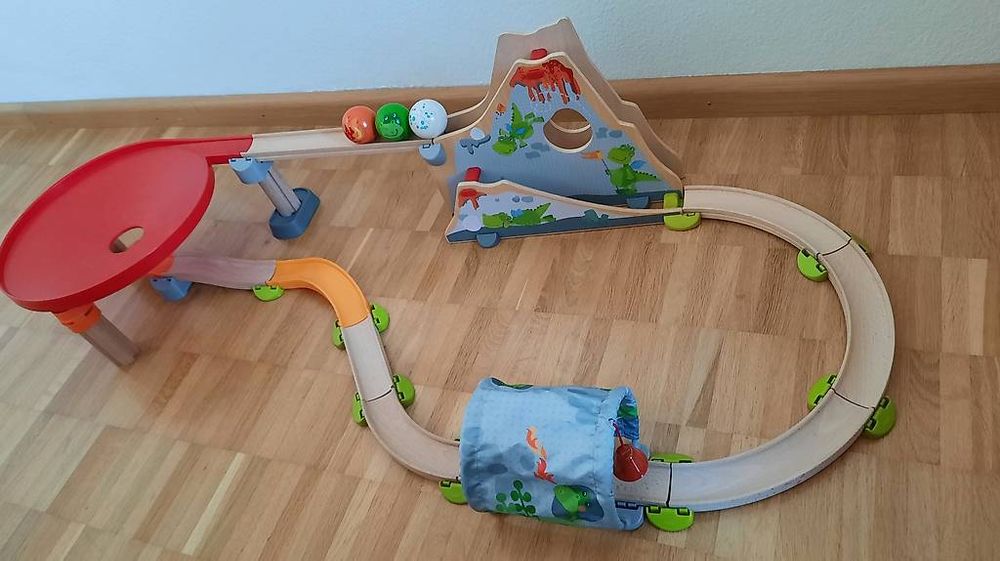 HABA Kullerbü – Fridos Feuerwehrauto Mit Kugelbahn-Charakterkugel