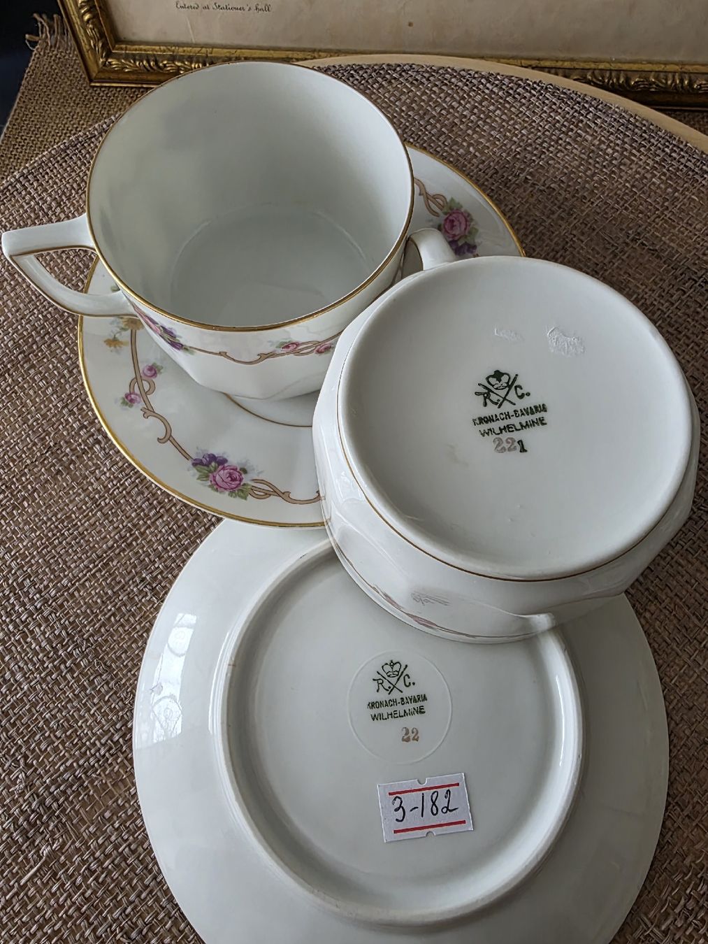Rosenthal Tazze: Rosenthal vintage Kaffee oder Teetassen,  Set 2 Paare – Usato da Aegerten venduto da Jos_zem 2