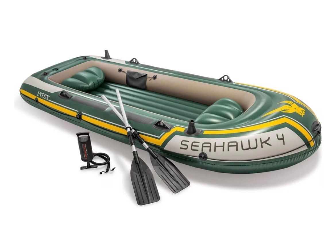 Boote: Intex Seahawk 4 Schlauchboot – Gebraucht aus Lufingen von Quadrum