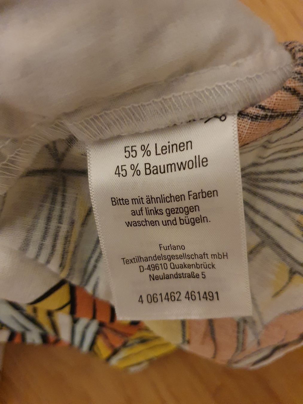 Pantaloni: Dünne Sommerhose, Leinen Baumwolle, Gr. 42 – Nuovo (secondo la descrizione) da Heinrichswil venduto da sabi2809 5