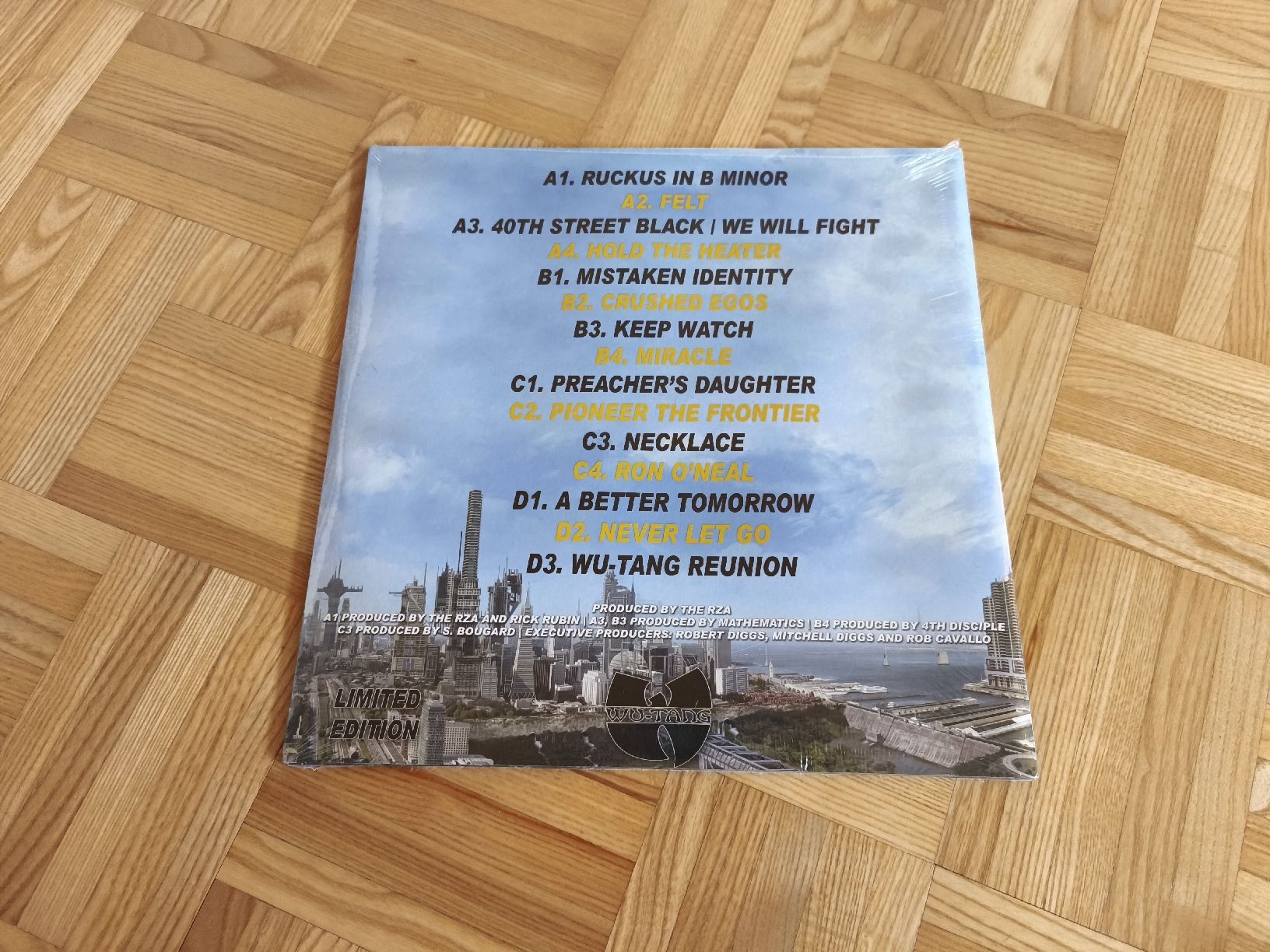 Schallplatten: Wu Tang Clan - A Better Tomorrow – Neu und originalverpackt aus Kandersteg von digginblackpearlz 1