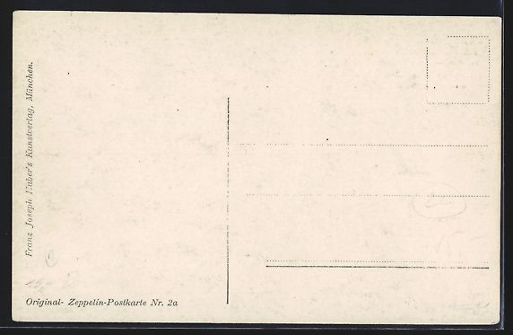 Bilder & Poster: München, Graf Zeppelin mit dem Reichslu – Gebraucht aus Berlin von bartko-reher 1