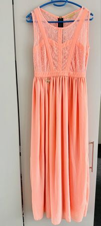 Wunderschönes Maxikleid Koralle Gr. M - Top Zustand!