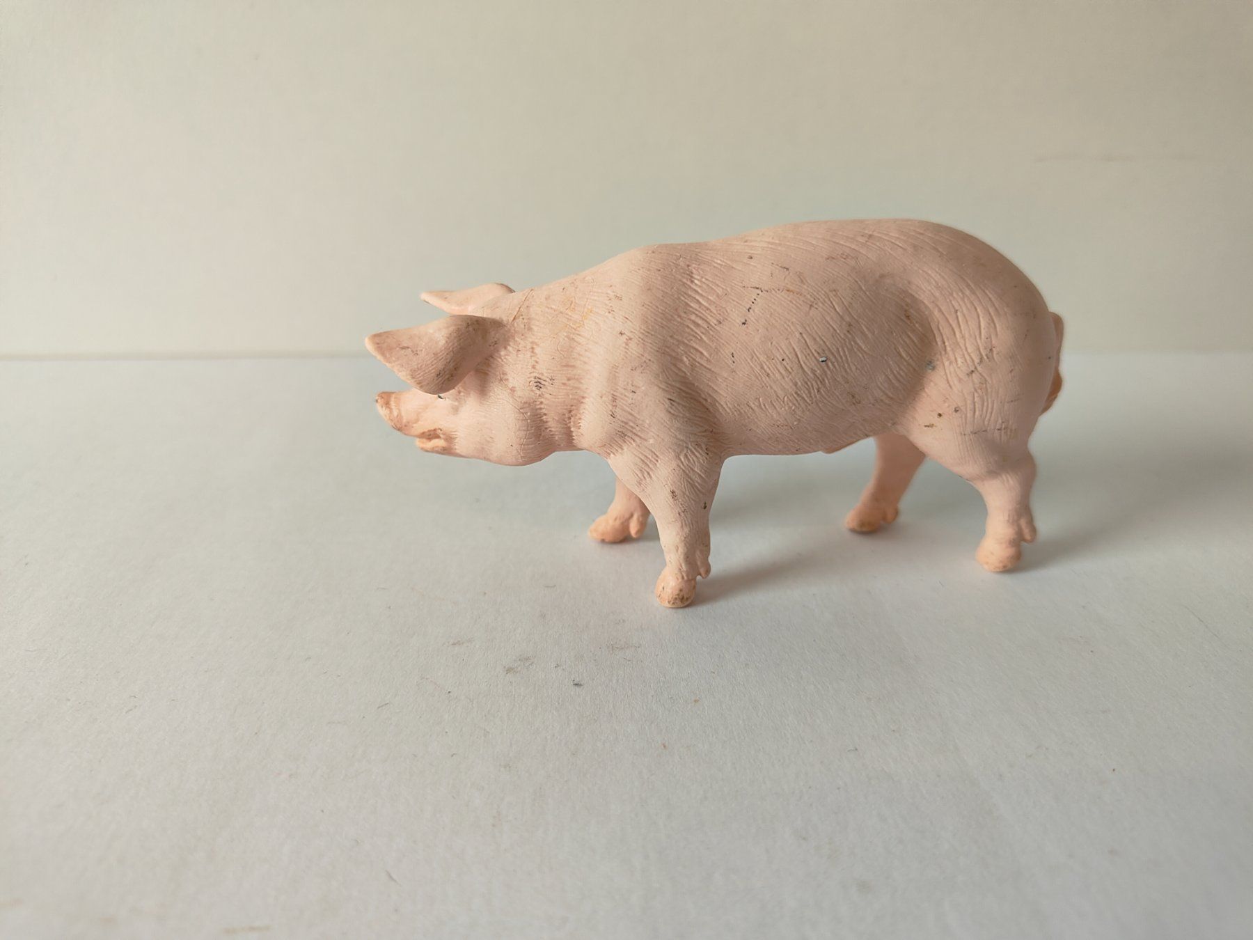 Schleich Statuette: Schleich Schweine Bauernhof Eber Schwein – Usato da Thalwil venduto da FigurenFreunde 1