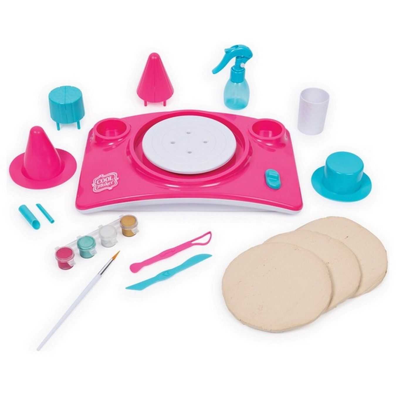 Kit bricolage: Pottery Studio Töpferei & 4 Tonscheiben von Spin Master – Nuovo e nell'imballaggio originale da Rothenburg venduto da aron2006 4