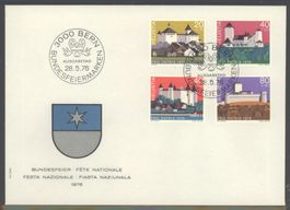 1976, Pro Patria, FDC