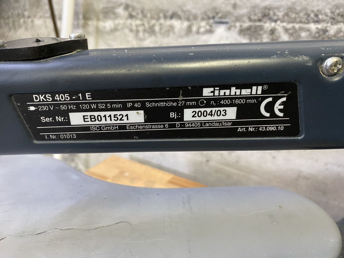 Einhell Sägen: Decoupiersäge Einhell DKS 405-1E – Gebraucht aus Dierikon von aiko05 1