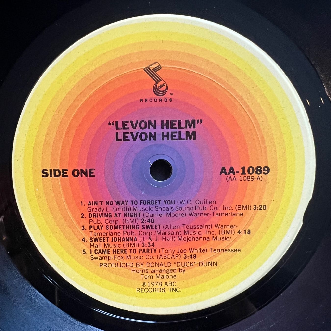 Schallplatten: Levon Helm - Same / 1. US-Press. 1978 - Very nice Copy – Gebraucht aus Gais von soundcave57 3