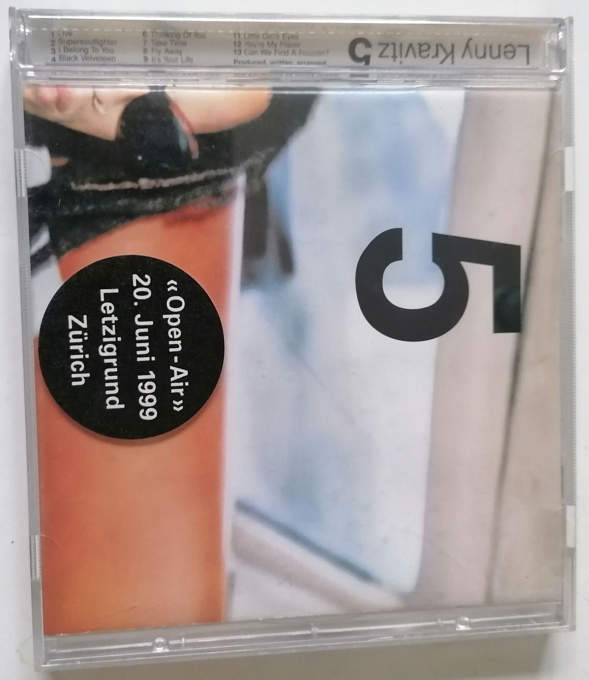 CD: Lenny Kravitz - CD - 5 - five - Hype Sticker – Usato da Oberurnen venduto da mackrokodile 1