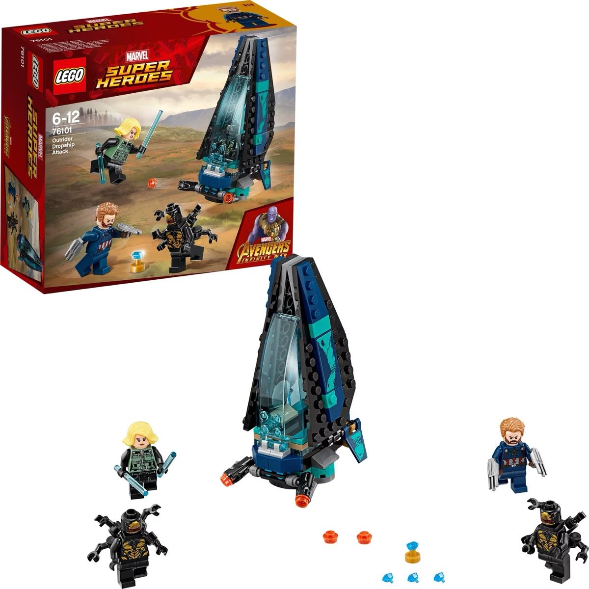 Lego Kit di costruzioni: LEGO 76101 Outrider Dropship-Attack neu – Nuovo e nell'imballaggio originale da Recherswil venduto da Easy_sell 6