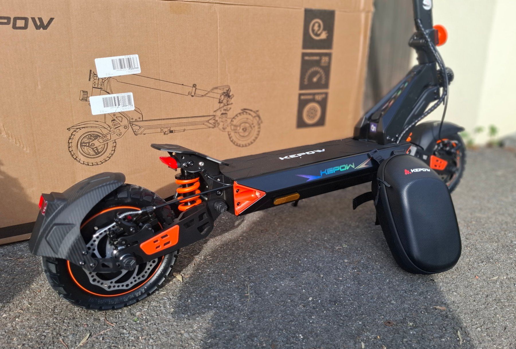 Kickboard: Neuer Offroad E-Scooter 1000W, E-Trottinet 50km/h – Neuf avec emballage d'origine à Baar par Cooltango 3