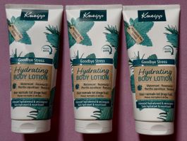 Lot de 3 Kneipp Body Lotion "Goodbye Stress" 200 ml (600 ml)
