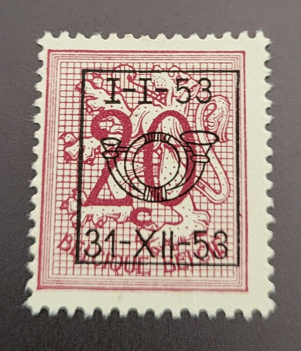 Tutti i francobolli: Belgien 1953 alte briefmarke – Usato da St Gallen venduto da Stampsalshobby