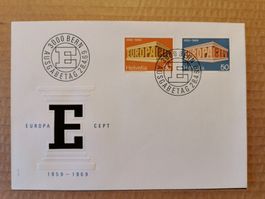 FDC Europa CEPT 1959  - 1969