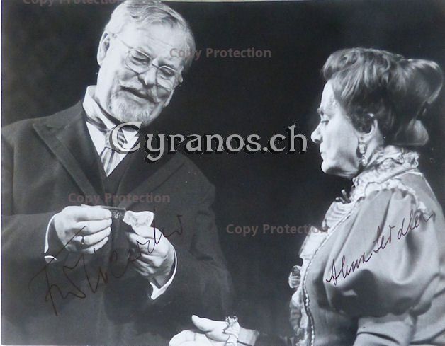 Autografi: Alma Seidler & Fred Liewehr - Schauspieler - Autogramm – Usato da Dietikon venduto da immortal-stars