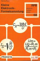 Kleine Elektronik-Formelsammlung RPB 68