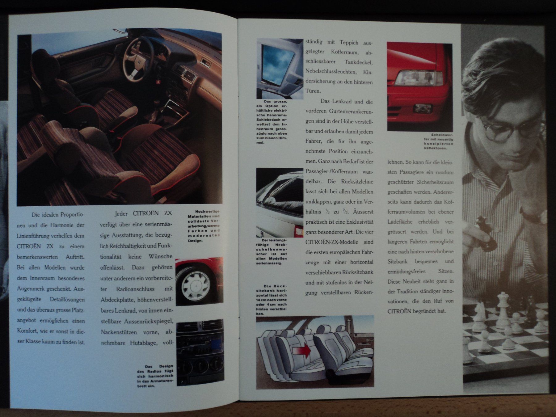 Citroën Documenti: Prospekt Citroen ZX 1992 – Usato da Schwarzenburg venduto da modelCARama 3