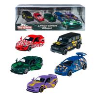 MAJORETTE SERIES 6 5 CARS EXCLUSIVE LIMITED 1:64