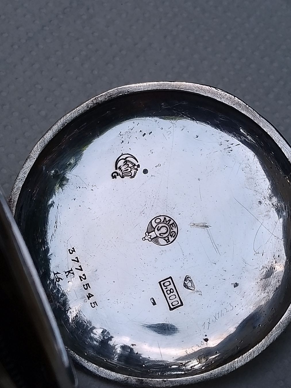 Omega Orologi: Omega Silber Antik Rusca 52 mm läuft – Usato da Agno venduto da sam2608 2