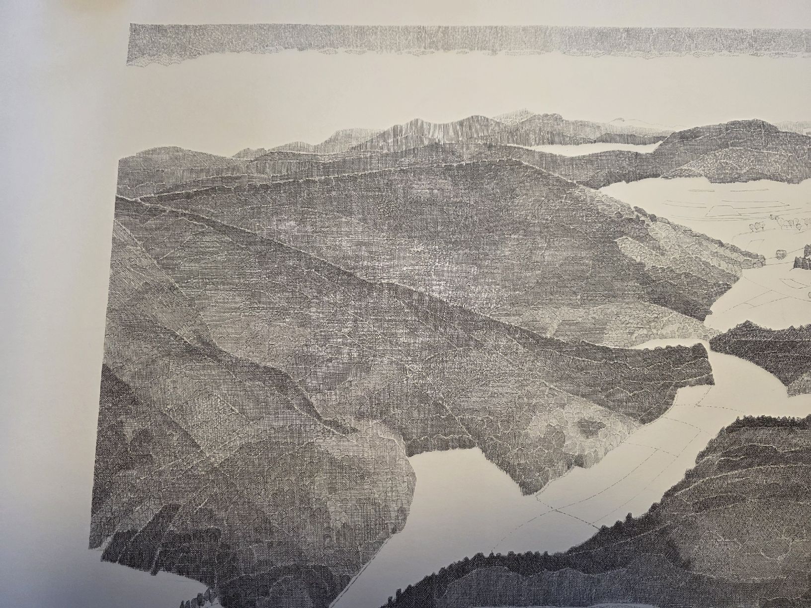 Grafica & Litografie: Lithographie, handsigniert, Berglandschaft. – Usato da Suhr venduto da andreas_2008 3