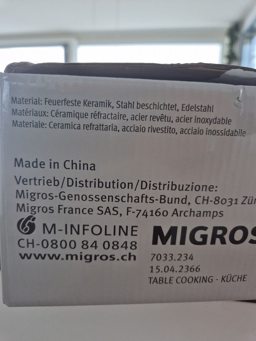 Migros Set di piatti: Käsefondue Set – Nuovo (secondo la descrizione) da Einsiedeln venduto da M.Aurel 1