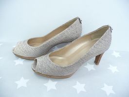 Schuh: Stuart Weitzman Grösse 37 1/2 Pumps Peeptoes