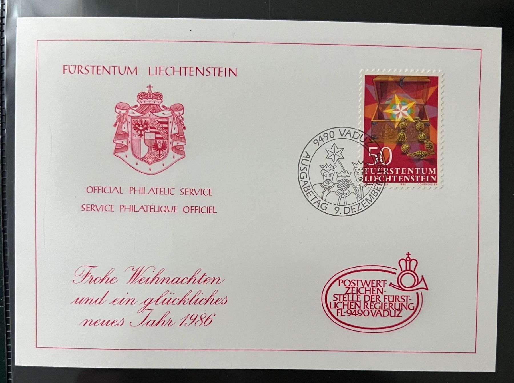 Tutti i francobolli: Erstagsbrief 1986 – Usato da Rotkreuz venduto da Parcore