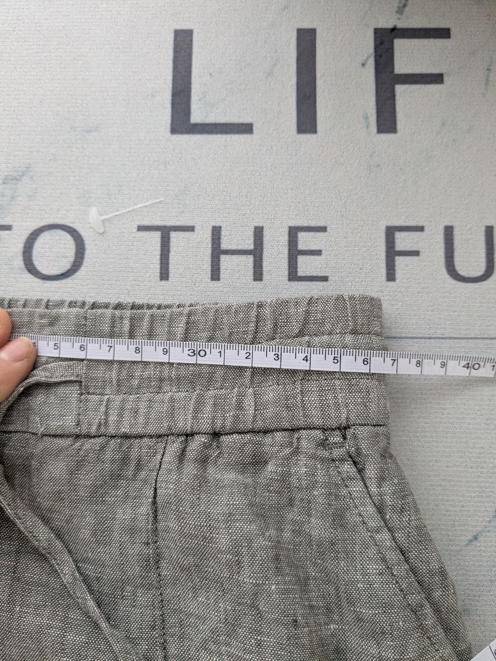 Opus Pantaloni: OPUS Maikito Leinen Hose Grösse 34  – Usato da Rorschach venduto da olg_5qq2 3