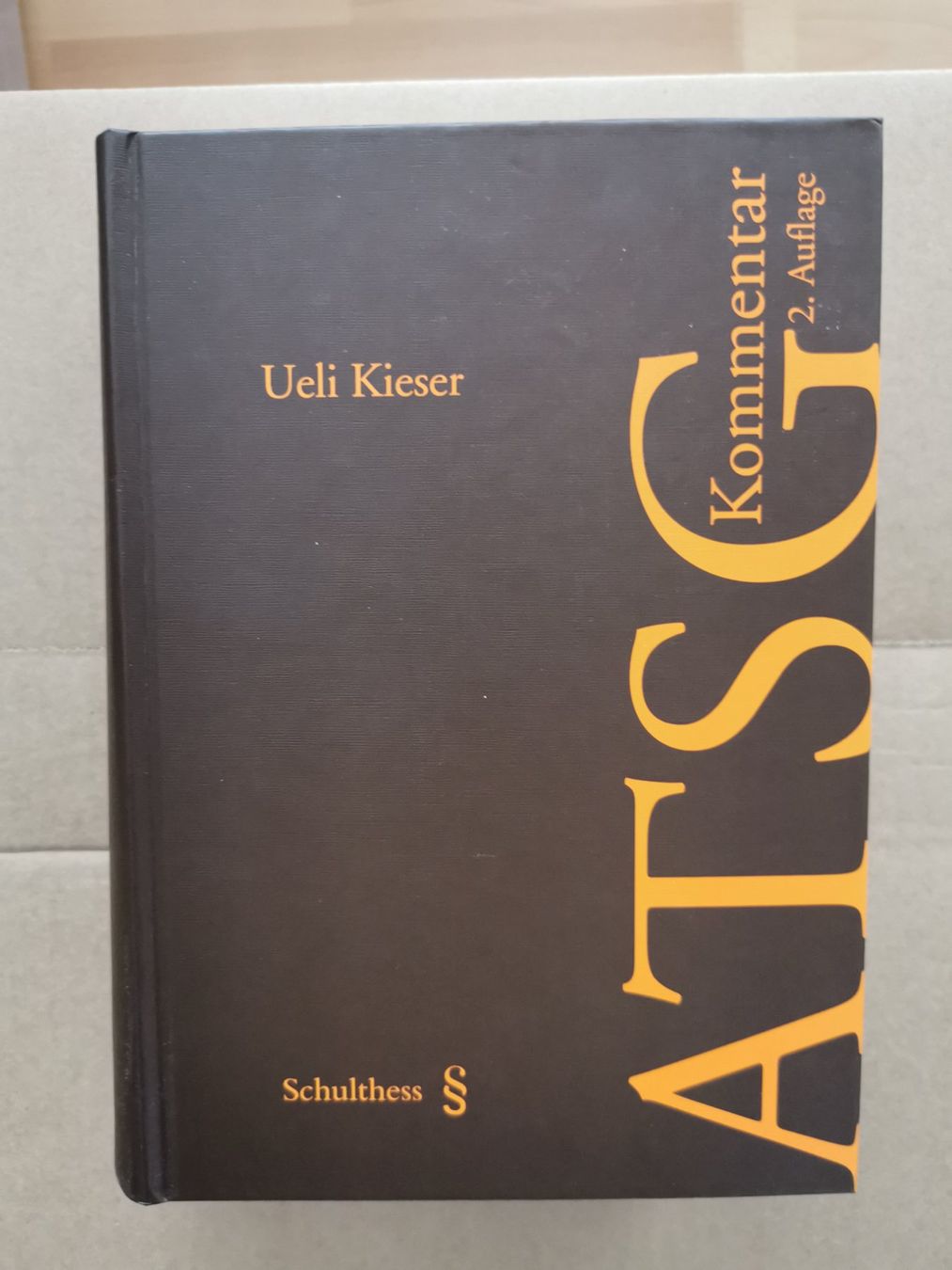 Libri: ATSG Kommentar / Ueli Kieser / 2. Aufl. – Usato da Gelfingen venduto da Meierbeat