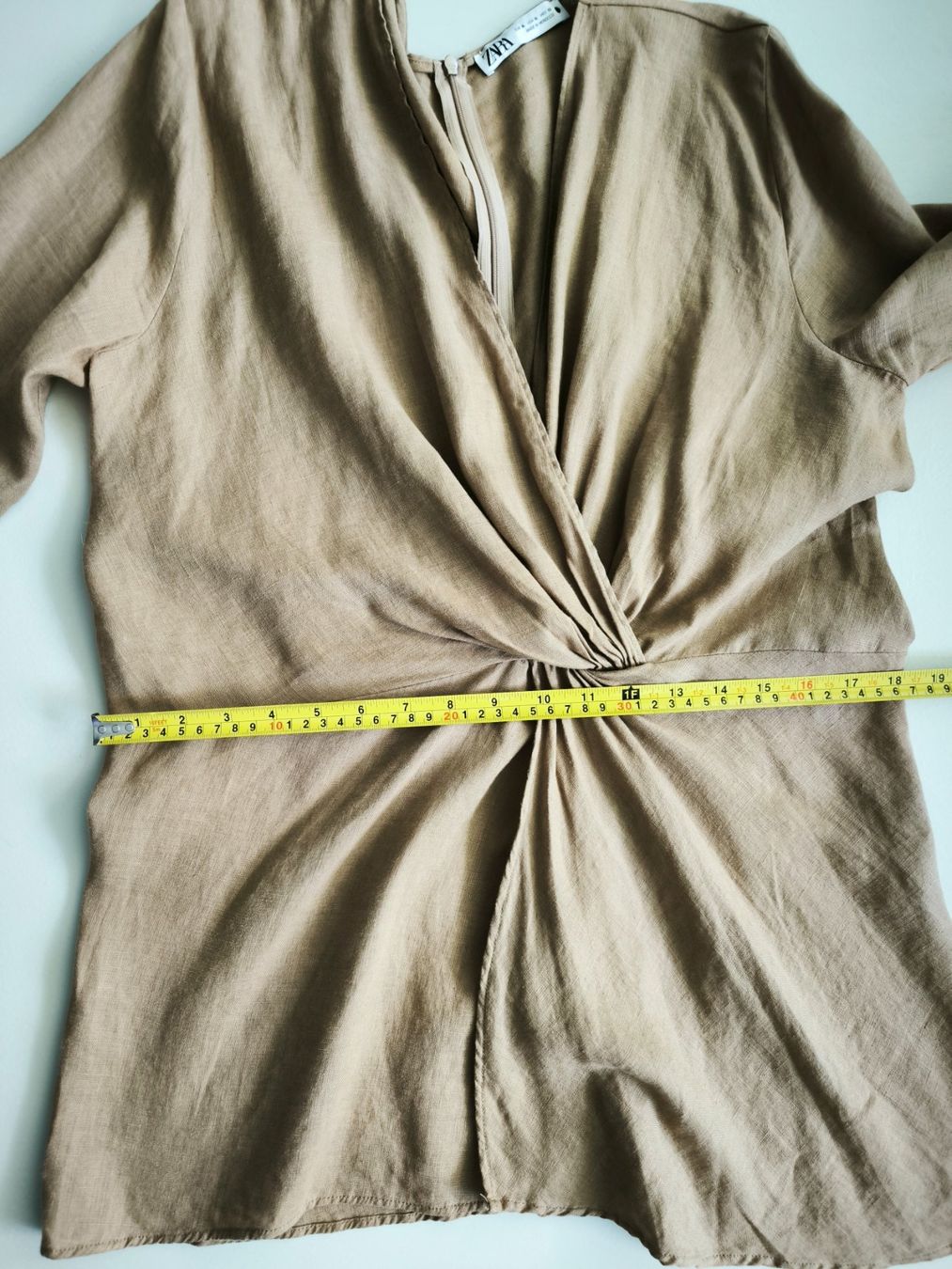 Zara Camicette: Zara Bluse aus 100 % Leinen, Größe XL – Usato da Wallisellen venduto da C_DM 5