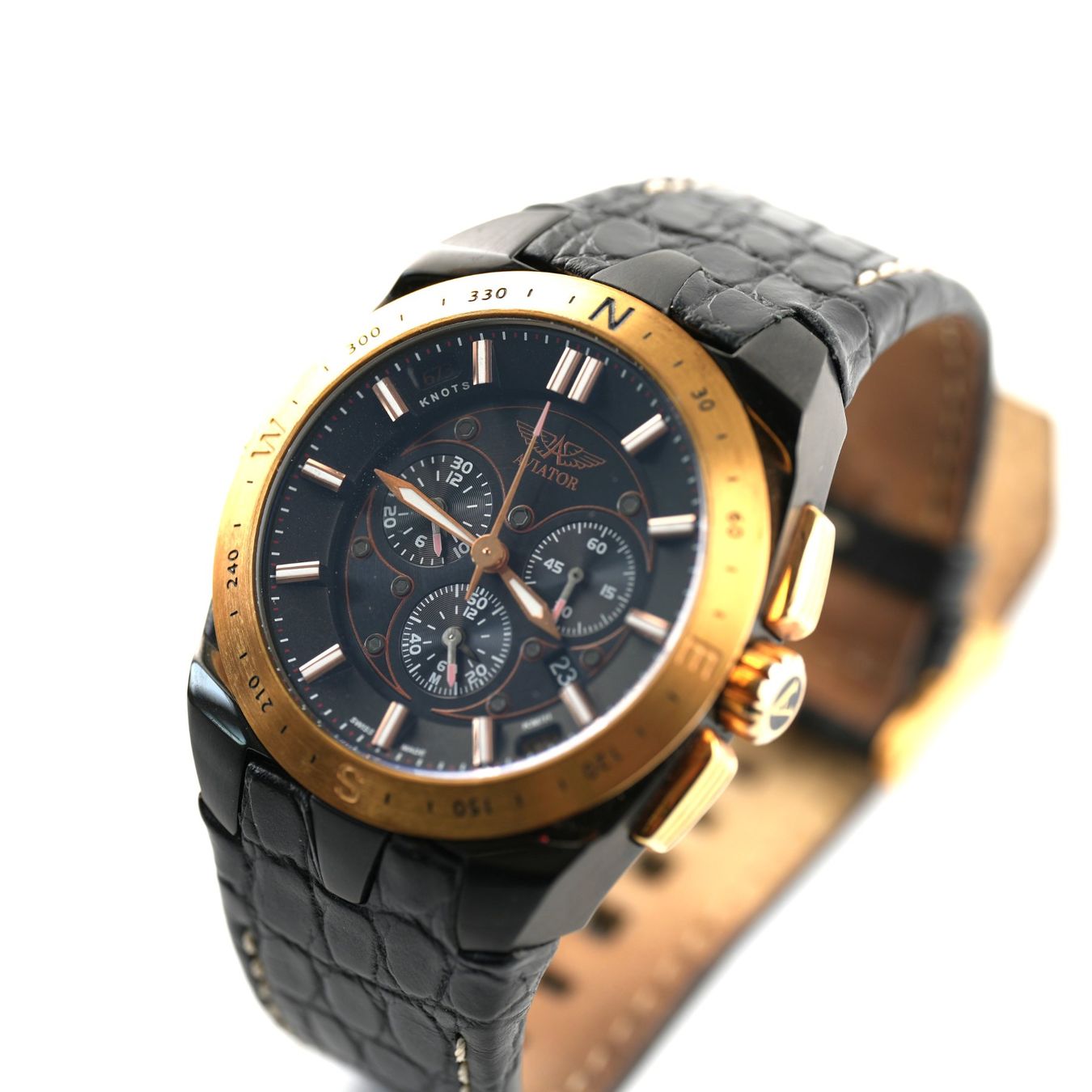 Orologi: Aviator Chronograph 44mm – Usato da Basel venduto da Vip24 1